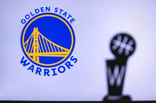 New York Usa Jun 2020 Golden State Warriors Basketbalclub Het — Stockfoto