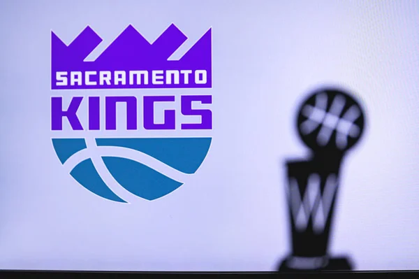 New York Usa Jun 2020 Sacramento Kings Basketball Club Auf — Stockfoto