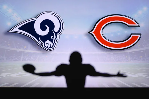 Los Angeles Rams Chicago Bears — Stock Photo, Image