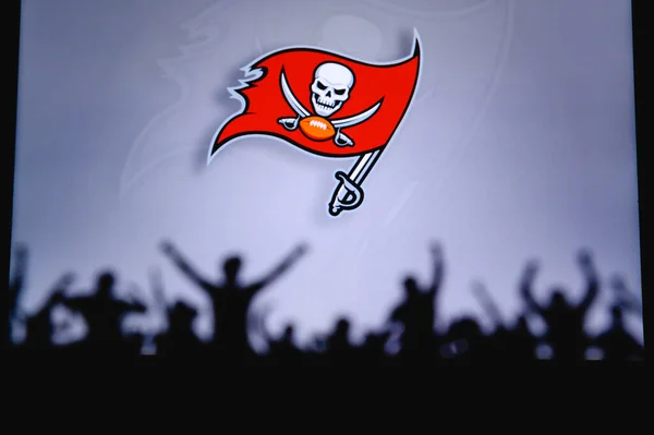 Tampa Bay Buccaneers Fans Support Professional Team American National Foorball — Stock Photo, Image