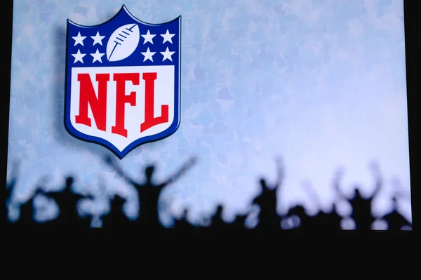 National Football League Nfl Fans Support Professional Team American National — Stock Photo, Image