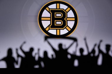 NHL Hokey Kulübü taraftarları NHL hokey takımını kutluyor ve destekliyor.