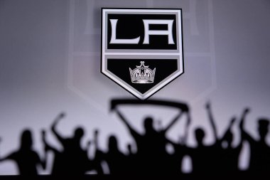 NHL Hokey Kulübü taraftarları NHL hokey takımını kutluyor ve destekliyor.