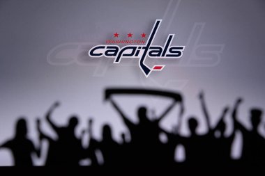 NHL Hokey Kulübü taraftarları NHL hokey takımını kutluyor ve destekliyor.