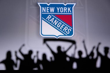 NHL Hokey Kulübü taraftarları NHL hokey takımını kutluyor ve destekliyor.