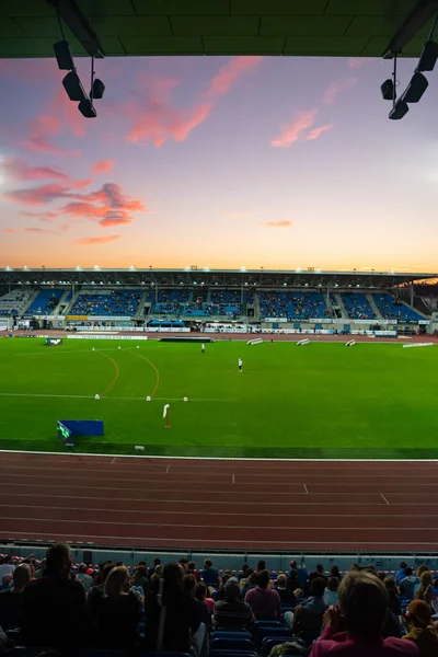 Ostrava Tjeckien September 2020 Professionell Långdistans Spår Och Friidrott Kvinnlig — Stockfoto