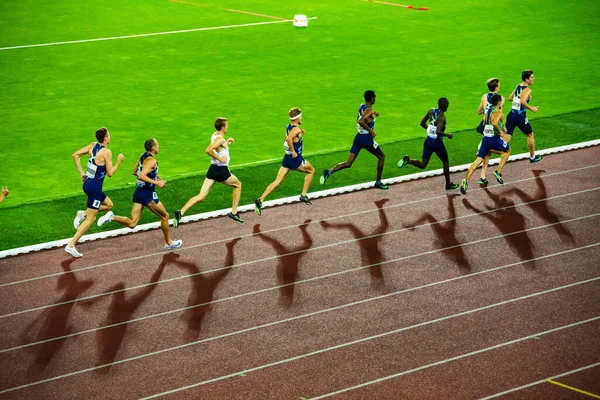 Ostrava República Checa Septiembre 2020 Carrera Profesional Atletismo Atleta Pista —  Fotos de Stock