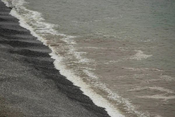 Mar Costa Rocosa Línea Perú — Foto de Stock