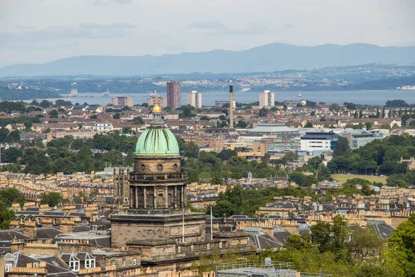 Edinburgh Cityscape Top — Stock Photo, Image
