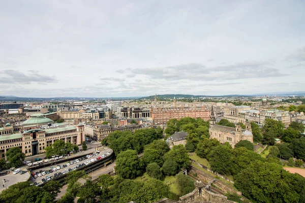 Edinburgh Cityscape Top — Stock Photo, Image