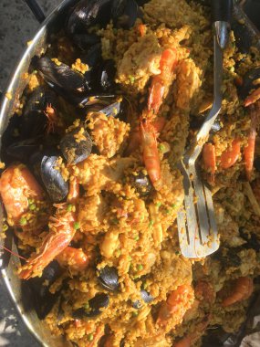 Güzel iştah açıcı tabaklar. Güney yemekleri, lezzetli yemekler, Fransa