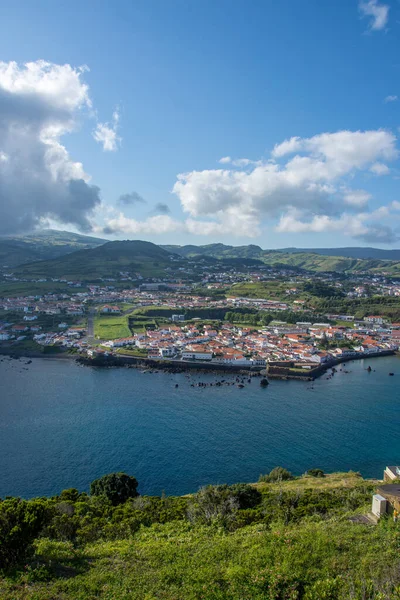 Caminhe Pelo Arquipélago Dos Açores Descoberta Ilha Faial Açores Portugal — Fotografia de Stock