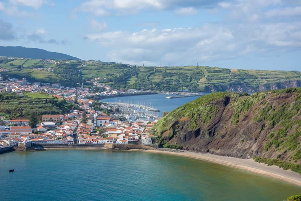 Caminar Por Archipiélago Las Azores Descubrimiento Isla Faial Azores Portugal —  Fotos de Stock