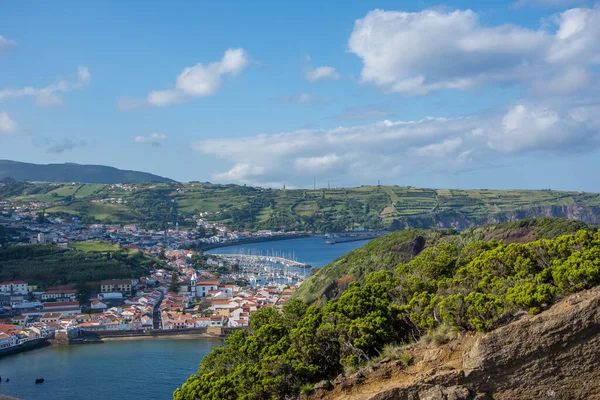 Caminar Por Archipiélago Las Azores Descubrimiento Isla Faial Azores Portugal —  Fotos de Stock