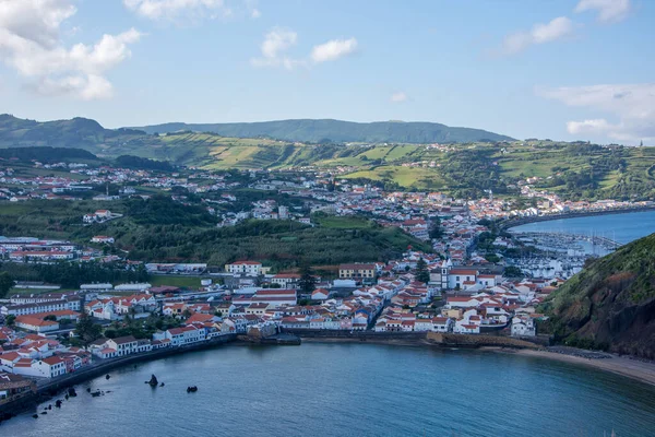 Caminhe Pelo Arquipélago Dos Açores Descoberta Ilha Faial Açores Portugal — Fotografia de Stock
