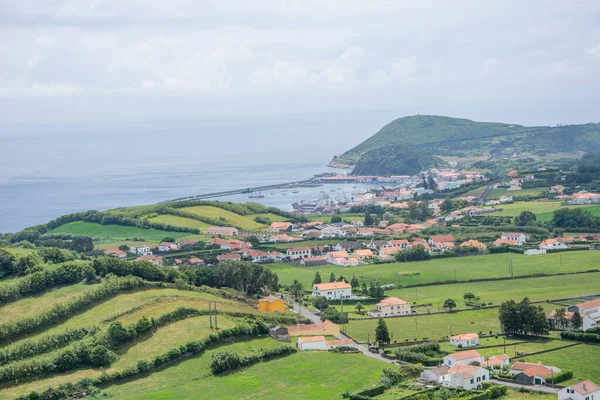 Azores takımadalarında yürüyün. Faial Adası 'nın keşfi, Azores. Portekiz, Horta
