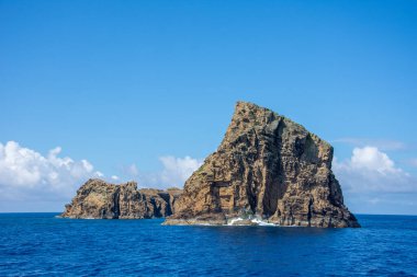 Azores takımadalarında yürüyün. Pico adasının keşfi, Azores. Portekiz. Madalena
