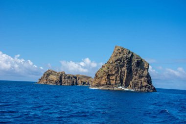 Azores takımadalarında yürüyün. Pico adasının keşfi, Azores. Portekiz. Madalena