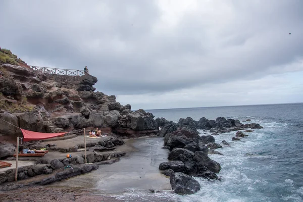 Promenade Sur Archipel Des Açores Découverte Île Sao Jorge Açores — Photo