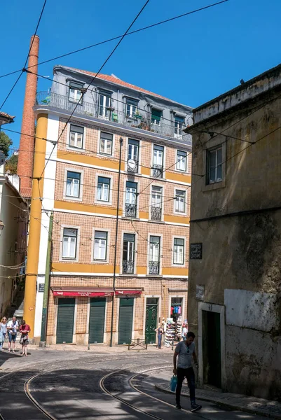 포르투갈 리스본 유럽에서의 낭만적 — 스톡 사진