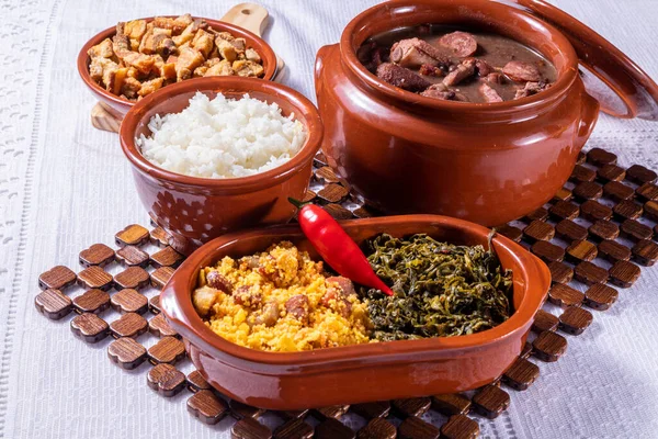 Feijoada Tradición Culinaria Brasileña Comida Típica —  Fotos de Stock