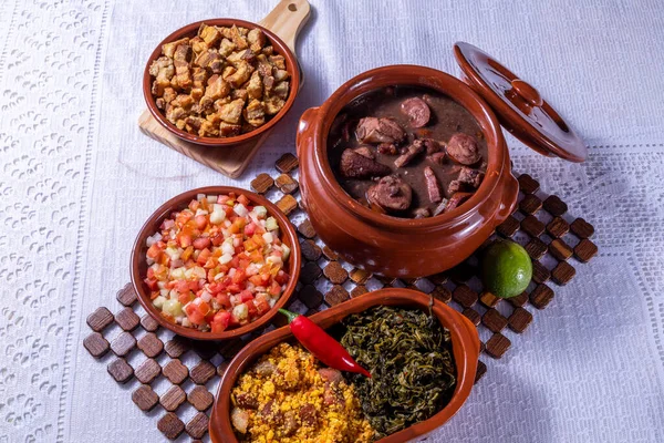 Feijoada Tradición Culinaria Brasileña Comida Típica —  Fotos de Stock