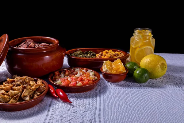 Feijoada Бразильская Кухня Традиции — стоковое фото