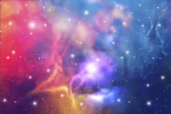 Astrologia Mystic Galaxy Background Espaço Exterior Vetor Digital Ilustração Colorida Ilustrações De Stock Royalty-Free