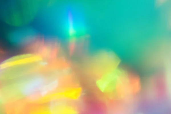 Bulanık holografik arka plan. Soyut holografik folyo arka planı. Gökkuşağı arka planı. Geleceğin ışıkları.