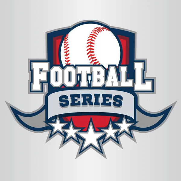 Baseball Sport Logo Design Vector illustration with ball