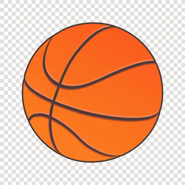 Bunter Basketballball Isoliert Folge — Stockvektor