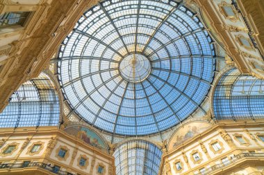 Galleria Vittorio Emanuele II Milano, İtalya. 