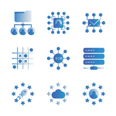 Temel vektör arama motoru optimizasyon simgesi paylaşım kullanıcısı, paylaşım belgesi, devre, posta, swot, zayıflık, fırsatlar, güç, arama motoru, pazarlama, hedef alma, veri tabanı, sunucu, depolama