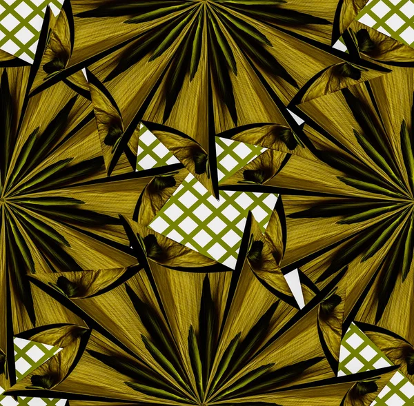 Mandala Geformte Nahtlose Muster Design — Stockfoto
