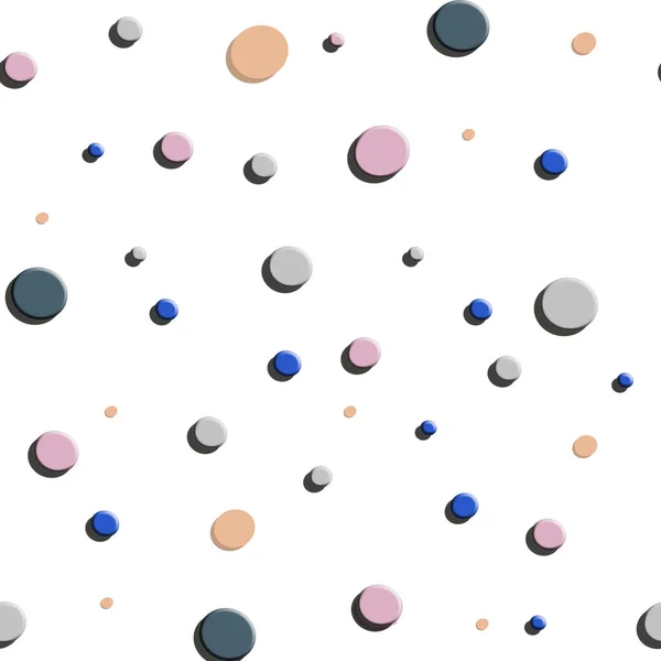 Farbenfrohe Strukturierte Kreis Nahtlose Muster — Stockfoto