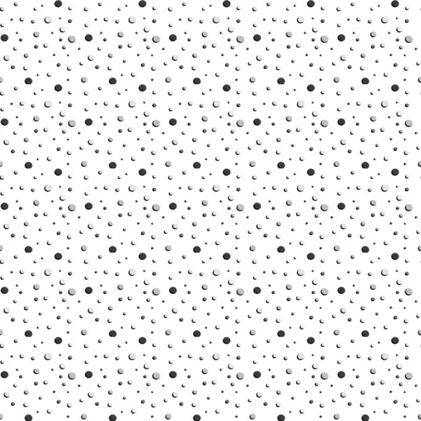 Czarny Biały Szary Teksturowany Okrąg Bezszwowy Wzór — Zdjęcie stockowe
