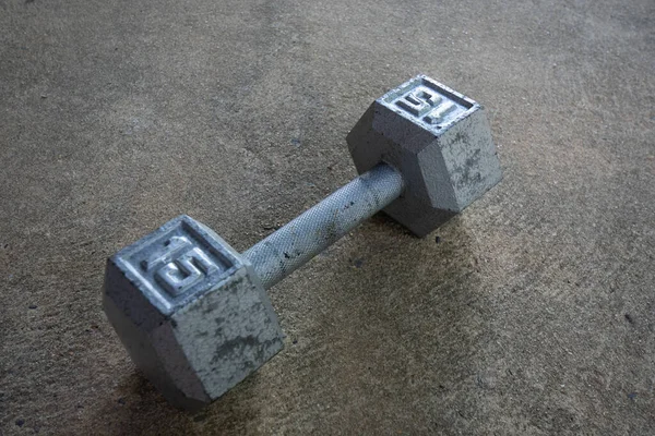 Eski Gümüş 15 Pound Beton Ağırlığı