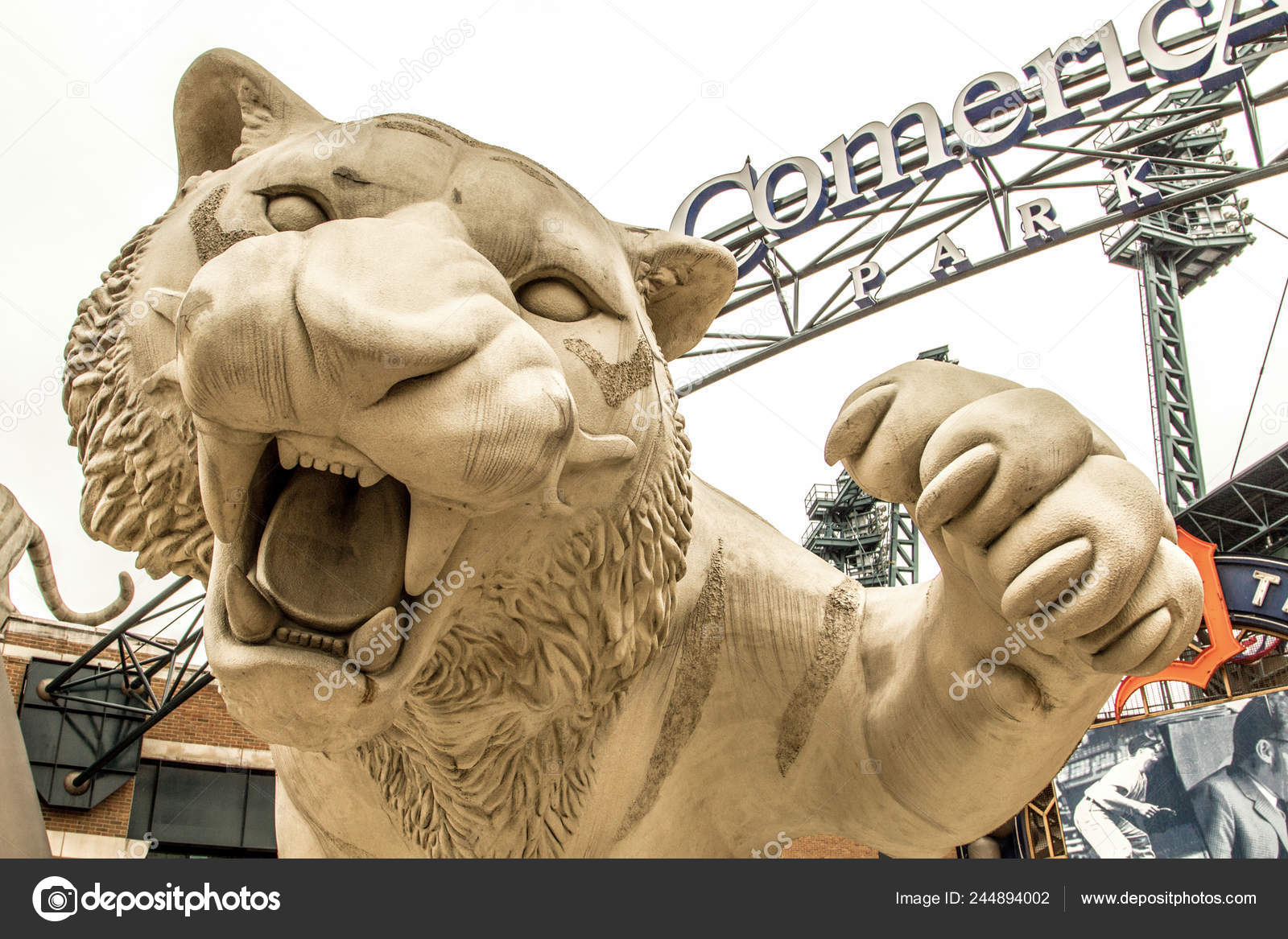 Comerica Park - Home of the Detroit Tigers Photograph by Mountain
