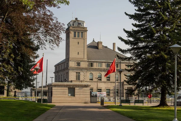 Sault Ste Marie Michigan Estados Unidos Agosto 2018 Soo Locks — Foto de Stock