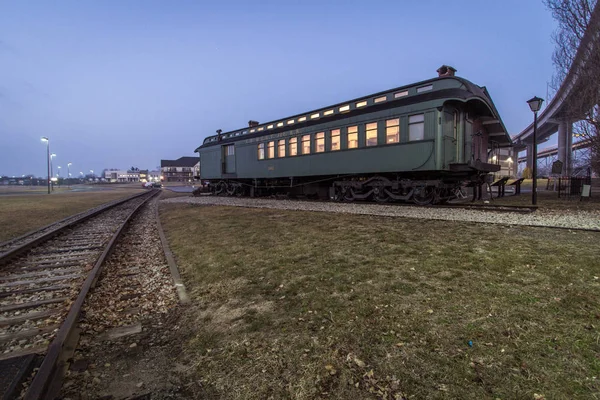 Port Huron Michigan Eua Fevereiro 2017 Exterior Thomas Edison Train — Fotografia de Stock