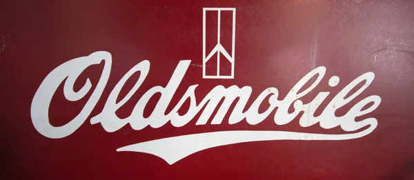 Lansing Michigan Usa March 2019 Logo Now Defunct Oldsmobile Auto — Stock Photo, Image