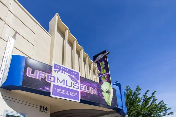 Roswell New Mexico Usa April 2019 Exterior International Ufo Museum — Stock Photo, Image