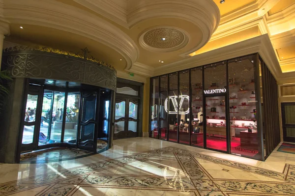 Las Vegas Nevada Usa Maj 2019 Exteriör Entré Till Valentino — Stockfoto