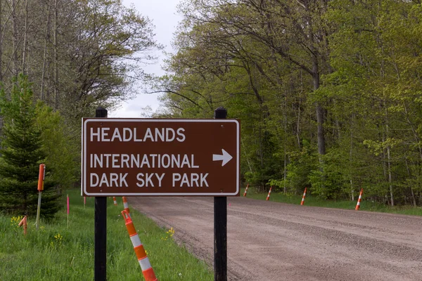 Entrée Pour Headlands International Dark Sky Park Parc Dispose Sentiers — Photo