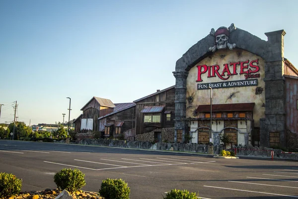 Pigeon Forge Tennessee États Unis Août 2020 Extérieur Théâtre Pirates — Photo