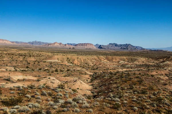 Arizona Wüste Hintergrund Riesige Karge Wüstenlandschaft Südwesten Arizonas — Stockfoto