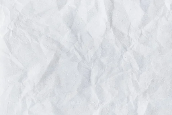 White Crumpled Paper Background — Stock Photo, Image