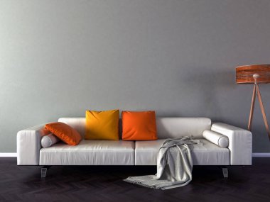 3D iç daire duvar kâğıdı