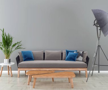 3D iç daire duvar kâğıdı