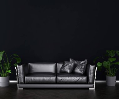 3D iç daire duvar kâğıdı